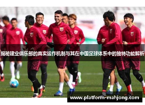 揭秘建业俱乐部的真实运作机制与其在中国足球体系中的独特功能解析