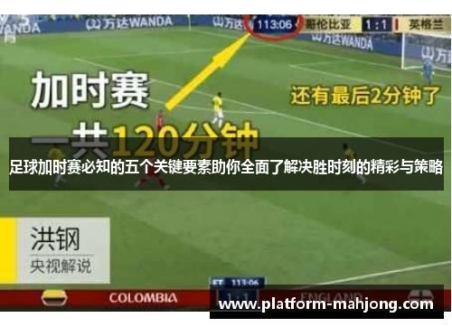 足球加时赛必知的五个关键要素助你全面了解决胜时刻的精彩与策略